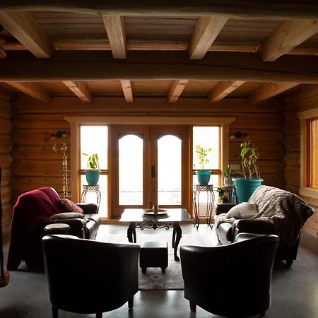 Hebergement "La Maison En Bois Rond" Sainte-Marie Eksteriør billede
