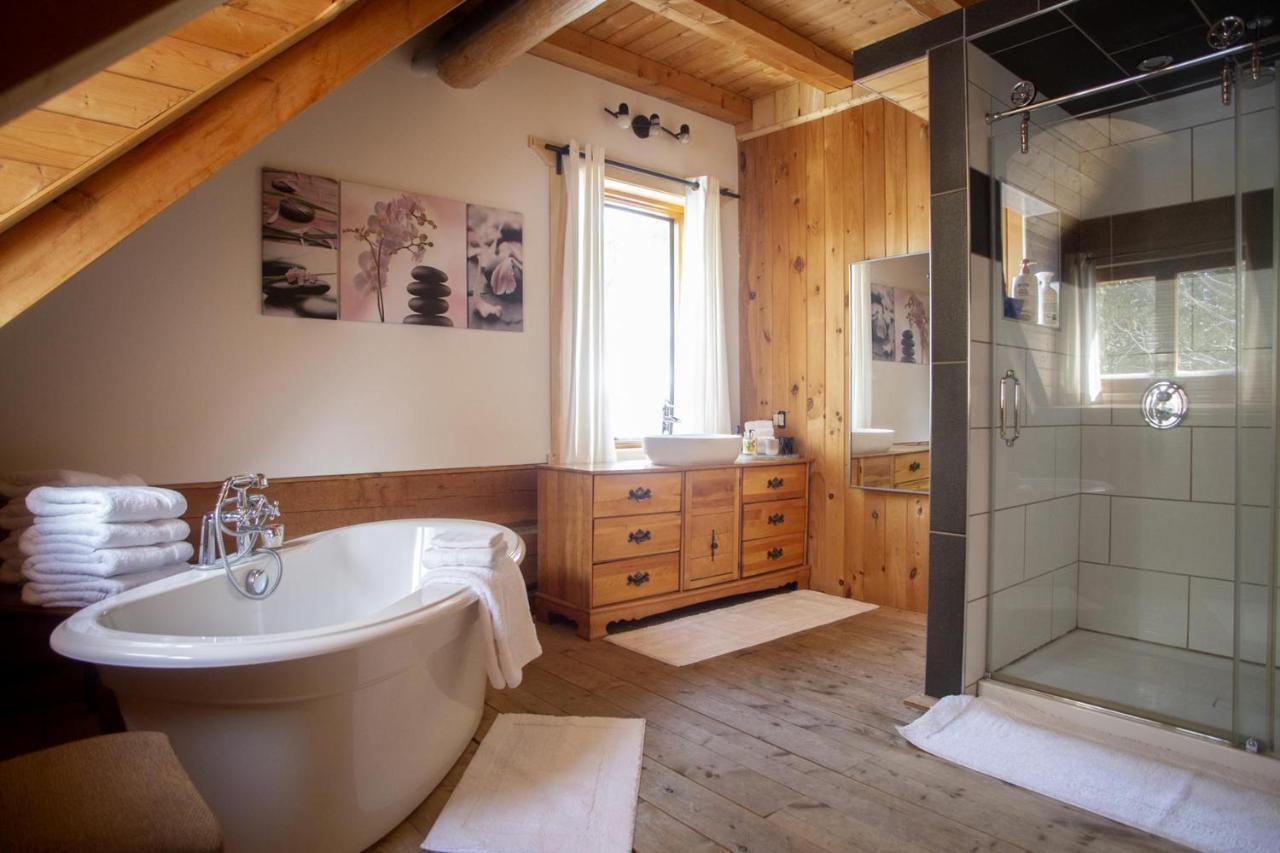 Hebergement "La Maison En Bois Rond" Sainte-Marie Eksteriør billede