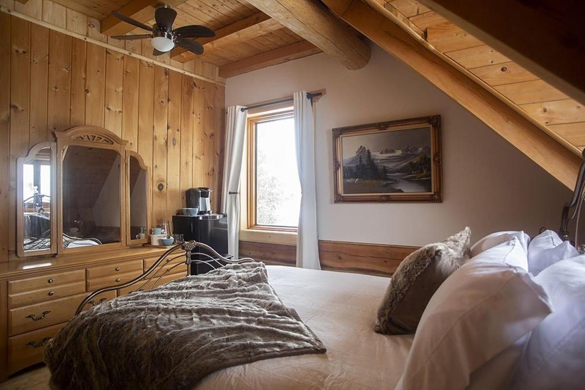 Hebergement "La Maison En Bois Rond" Sainte-Marie Eksteriør billede