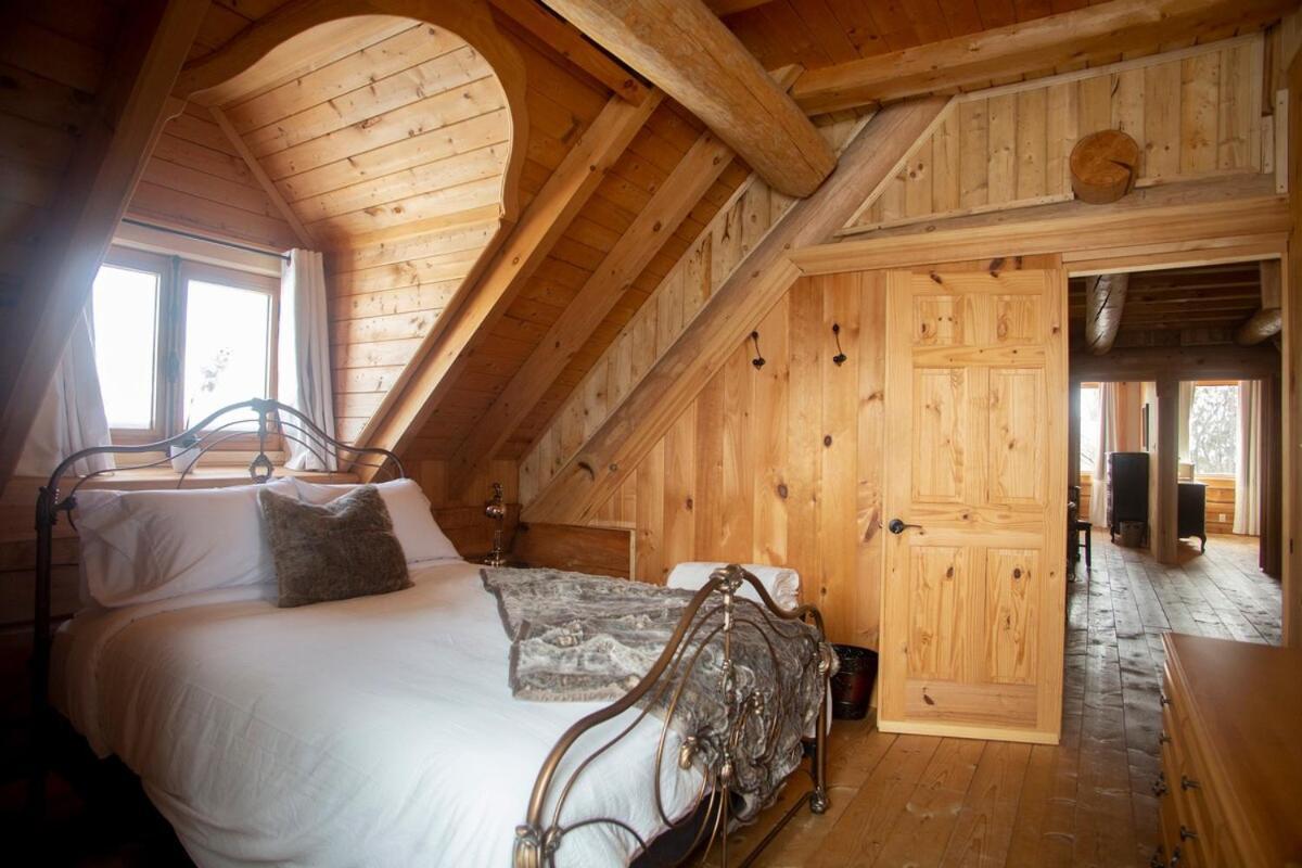 Hebergement "La Maison En Bois Rond" Sainte-Marie Værelse billede