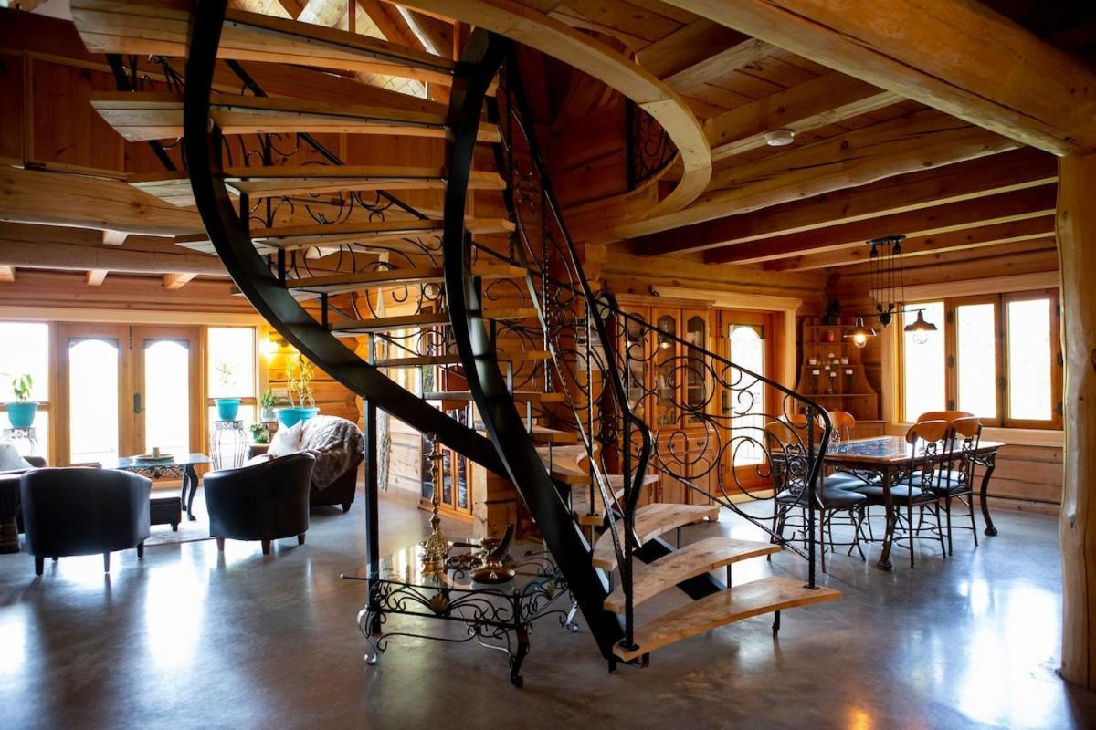 Hebergement "La Maison En Bois Rond" Sainte-Marie Værelse billede