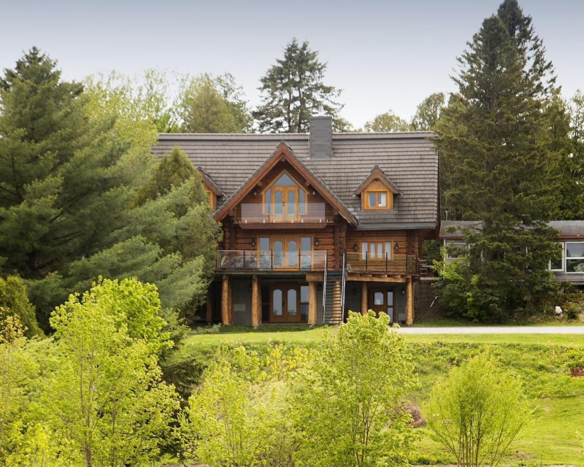 Hebergement "La Maison En Bois Rond" Sainte-Marie Værelse billede