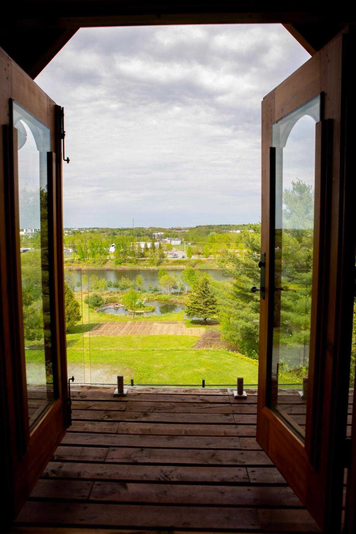 Hebergement "La Maison En Bois Rond" Sainte-Marie Værelse billede